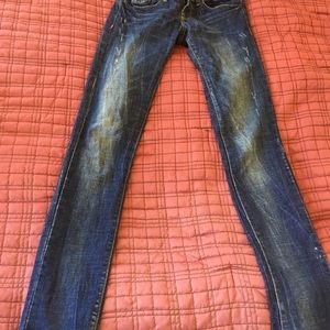 Original ZARA DENIM RULES BY TRF sexy Skinny Jeans Size 4 77302